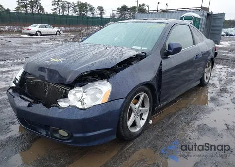 2002 Acura Rsx из США, поврежденный, VIN JH4DC54812C033157